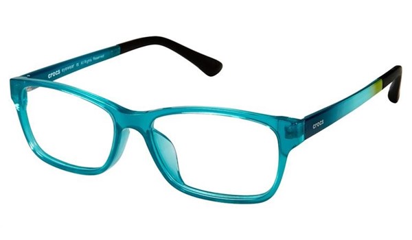 Crocs JR6021 Kids Eyeglasses 30GN Turquoise/Green
