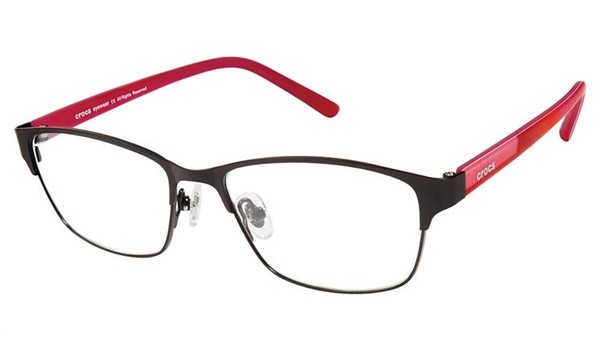 Crocs JR6038 Kids Eyeglasses 20PK Black/Pink