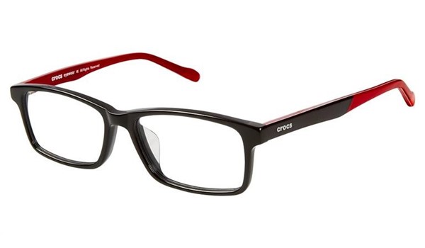 Crocs JR7013 Kids Eyeglasses 20RD Black/Red