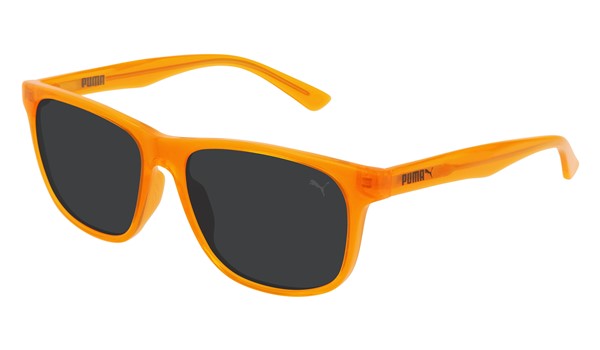 Puma Junior Kids Sunglasses PJ0025S-008 Orange/Smoke Lenses
