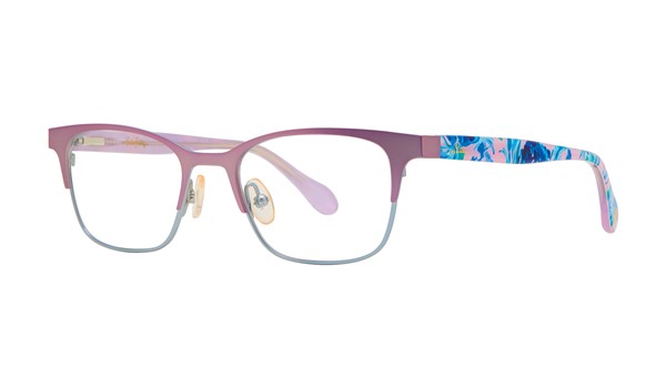 Lilly Pulitzer Kizzy Girls Eyeglasses Lavender