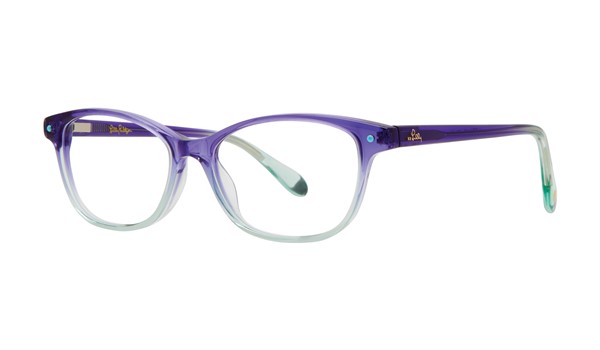 Lilly Pulitzer Brynn Mini Girls Eyeglasses Purple Fade
