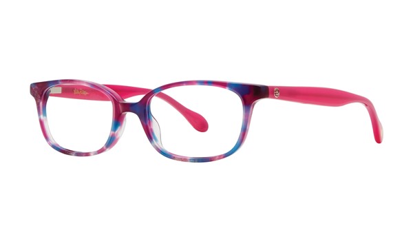 Lilly Pulitzer Hennie Girls Eyeglasses Party Pink