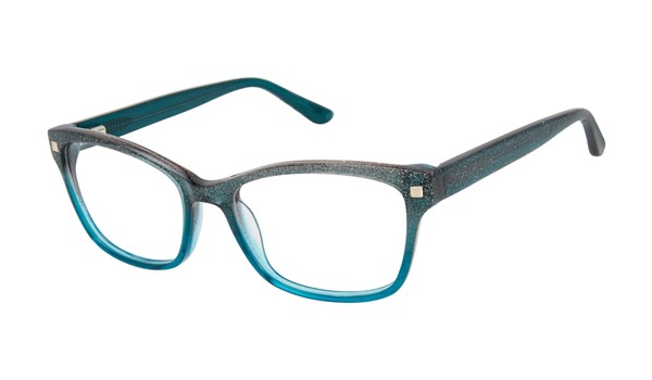 gx by Gwen Stefani Juniors GX813 Kids Glasses Teal Glitter TEA