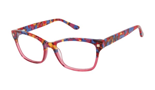 gx by Gwen Stefani Juniors GX813 Kids Glasses Raspberry Tortoise Crystal RAS