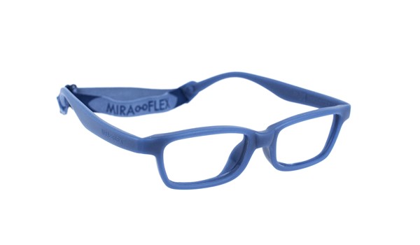 Miraflex Mayan 42 Kids Eyeglasses Dark Blue-D