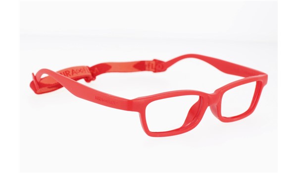Miraflex Mayan 42 Kids Eyeglasses Red-I