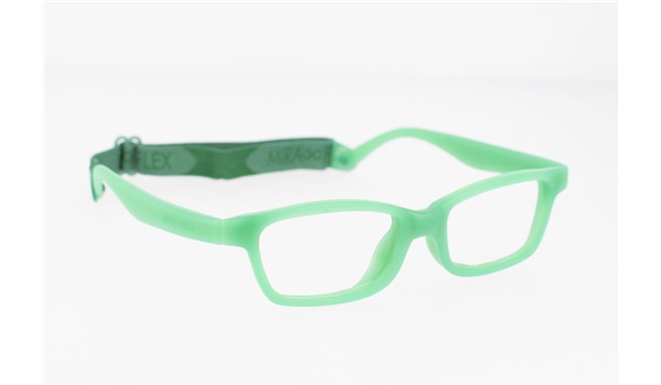 Miraflex Mayan 42 Kids Eyeglasses Green-VC