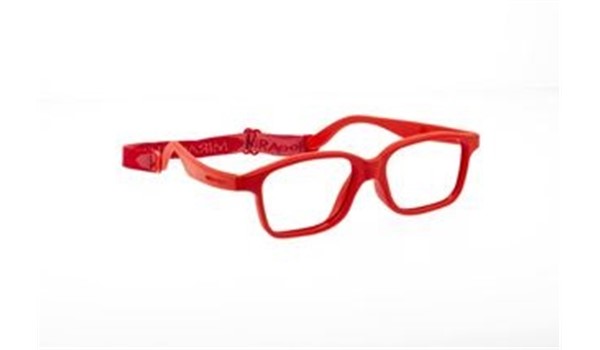 Miraflex Mayan 47 Kids Eyeglasses Red-I