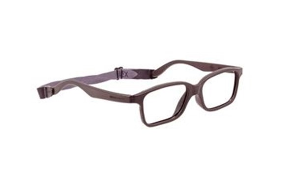 Miraflex Mayan 47 Kids Eyeglasses Dark Brown-MM