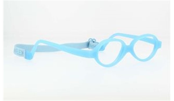 Miraflex Baby One 37 Baby Glasses Light Blue-E