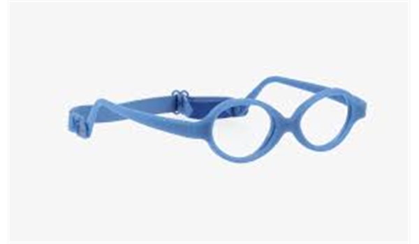 Miraflex Baby Zero Baby Eyeglasses Dark Blue-D