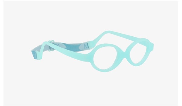 Miraflex Baby Zero Baby Eyeglasses Clear Blue-EC