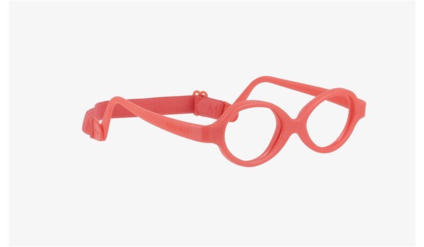 Miraflex Baby Zero2 Baby Eyeglasses Red Pearl-IP