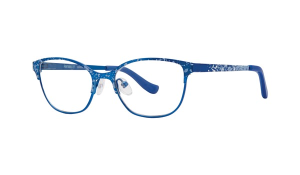 Kensie Girl Splatter Kids Eyeglasses Blue