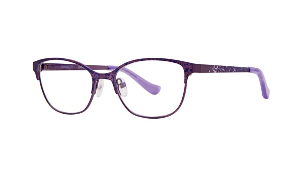 Kensie Girl Splatter Kids Eyeglasses Purple