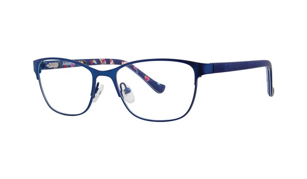 Kensie Girl Patch Kids Eyeglasses Blue Jean