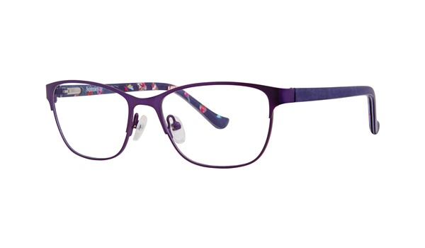 Kensie Girl Patch Kids Eyeglasses Plum