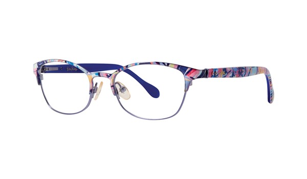 Lilly Pulitzer Bailor Girls Eyeglasses Indigo