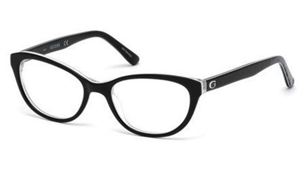 Guess Kids GU9169 Girls Eyeglasses Shiny Black 001
