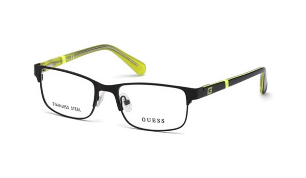 Guess Kids GU9180 Boys Eyeglasses Matte Black 002