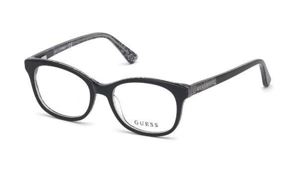 Guess Kids GU9181 Girls Eyeglasses Shiny Black 001