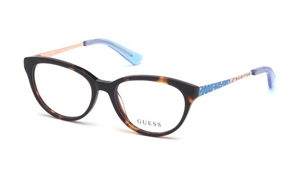 Guess Kids GU9185 Girls Eyeglasses Dark Havana 052