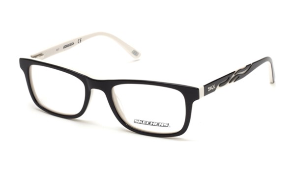 Skechers SE1152 Kids Glasses Shiny Black 001