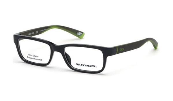 Skechers SE1157 Kids Glasses Shiny Black 001