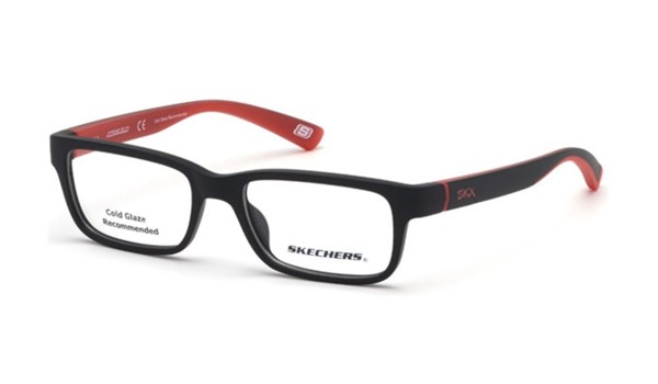 Skechers SE1157 Kids Glasses Matte Black 002