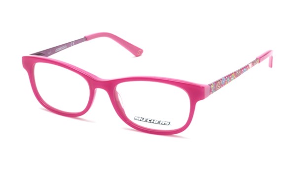Skechers SE1636 Kids Glasses Shiny Pink 072