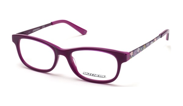 Skechers SE1636 Kids Glasses Shiny Violet 081