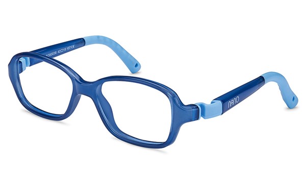 Nano Replay Kids Eyeglasses Crystal Blue/Blue