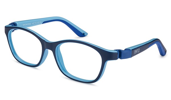 Nano Camper Kids Eyeglasses Matte Navy/Blue 