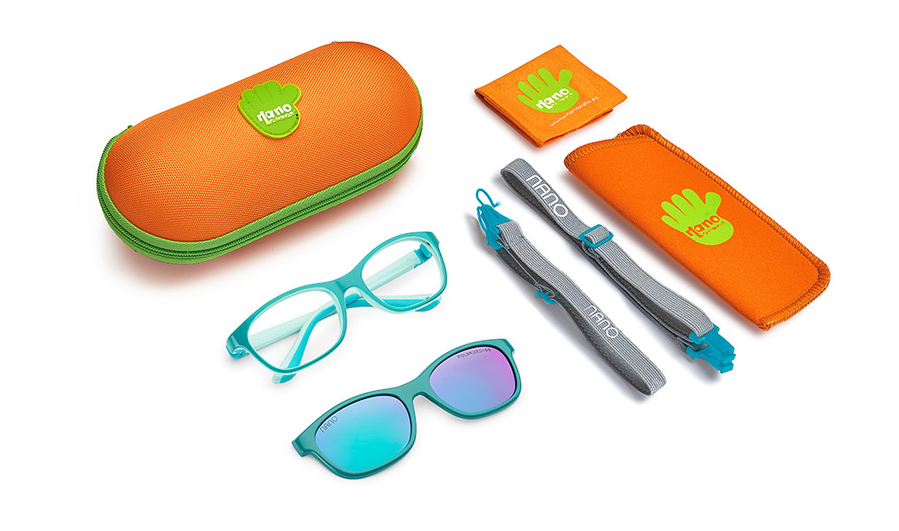 訳あり商品 Solar Camper Nano Clip Turquoise/Mint Sunglasses Kids 3.0 小物