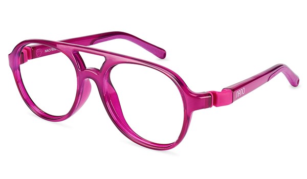 Nano Gran Turismo Kids Eyeglasses Crystal Raspberry/Raspberry