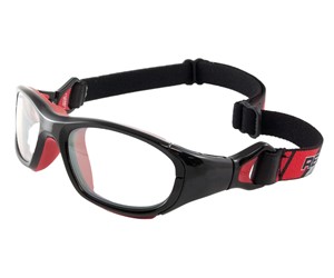 Rec Specs Liberty Sport RS-41 Protective Kids Glasses Shiny Black/Red #221