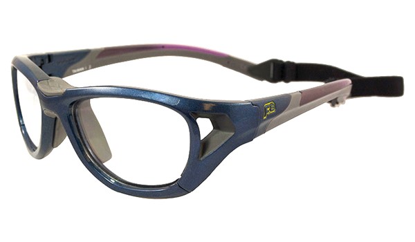 Rec Specs Liberty Sport Sport Shift Protective Kids Glasses Shiny Navy Blue/Violet #642