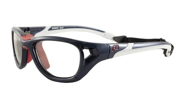 Rec Specs Liberty Sport Sport Shift Protective Kids Glasses Shiny Navy White #652