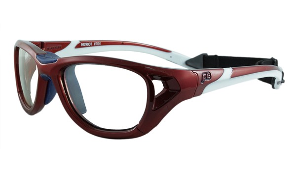 Rec Specs Liberty Sport Sport Shift Protective Kids Glasses Shiny Crimson/White #704
