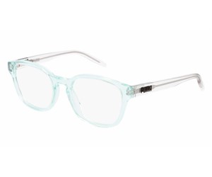 Puma Junior Kids Eyeglasses PJ0042O-003 Green/Crystal
