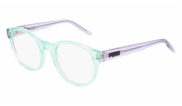 Puma Junior Kids Eyeglasses PJ0043O-002 Green/Violet