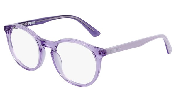 Puma Junior Kids Eyeglasses PJ0019O-008 Violet/Grey