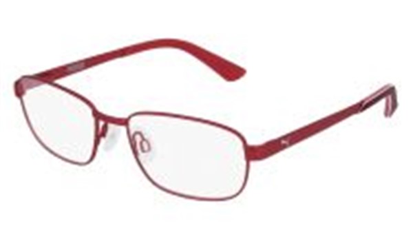 Puma Junior Kids Eyeglasses PJ0011O-005 Red