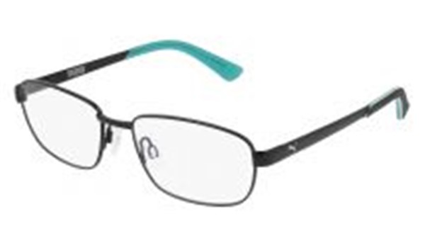 Puma Junior Kids Eyeglasses PJ0011O-007 Black