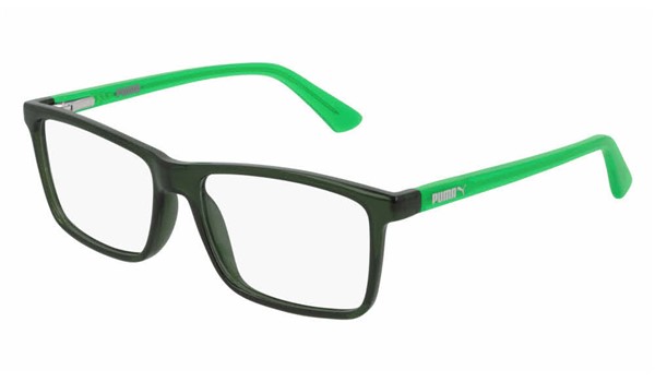 Puma Junior Kids Eyeglasses PJ0016O-008 Green