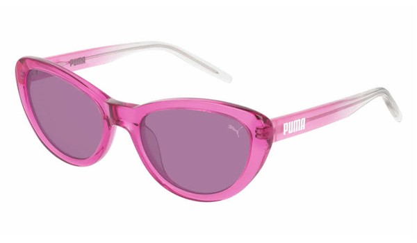 Puma Junior Kids Sunglasses PJ0039S-004 Pink Violet Lens