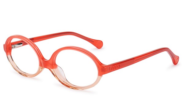 Nano Cool Sticker Toddler Glasses Red/Crystal Red