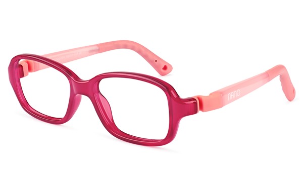 Nano Replay Glow 3.0 Kids Eyeglasses Crystal Pink/Glowing Pink