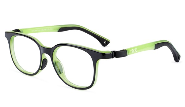 Nano Pixel Glow 3.0 Kids Eyeglasses Black/Glowing Yellow